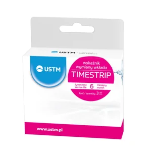 Wskaźnik wymiany wkładów 6 m-cy TIMESTRIP6 KPL USTM 5907644316960 - Uzdatniacze wody - miniaturka - grafika 1