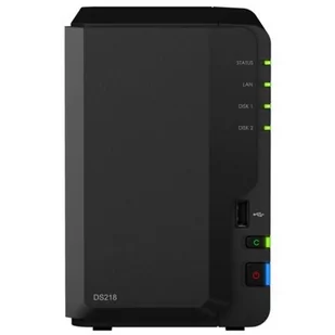 Synology DiskStation DS218 - Serwery plików NAS i macierze dyskowe - miniaturka - grafika 1