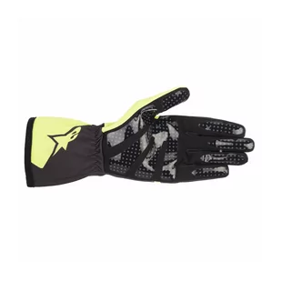 Rękawice kartingowe Alpinestars TECH-1 K RACE V2 CORPORATE szaro-żółte - Odzież do sportów motorowych - miniaturka - grafika 3