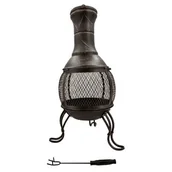 Paleniska ogrodowe - ACTIVA Ogrzewacz tarasowy 90 x 39 cm żeliwny MEXICO ACTIVA - miniaturka - grafika 1