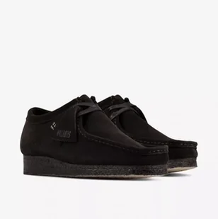 Clarks Wallabee Women [black suede] - rozmiar 39 - Półbuty damskie - miniaturka - grafika 1