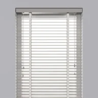 Żaluzje - Trendiy Decosol Żaluzje drewniane, poziome, 50 mm, 80 x 130  cm, białe - miniaturka - grafika 1