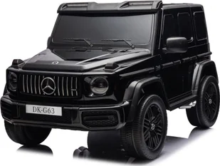 Pojazd Mercedes Benz G63 AMG XXL STRONG MP4 Czarny - Samochody i pojazdy dla dzieci - miniaturka - grafika 1
