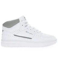 Buty sportowe męskie - Buty Champion Rebound Evolve II Mid Element S22130-WW004 - białe - miniaturka - grafika 1