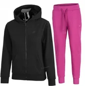 Spodnie sportowe damskie - 4F DAMSKI DRES BAWEĹNA KOMPLET BLUZA SPODNIE / rozm XS - miniaturka - grafika 1