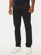 Spodnie męskie - Aeronautica Militare Spodnie materiałowe 242PA1381CT3170 Czarny Regular Fit - miniaturka - grafika 1