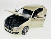 Samochody i pojazdy dla dzieci - WELLY MASERATI LEVANTE ZŁOTY 1:24 - miniaturka - grafika 1