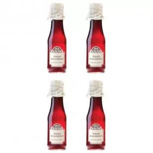 Krokus Syrop malinowy Zestaw 4 x 280 ml - Syropy i koncentraty owocowe - miniaturka - grafika 1