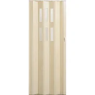 Drzwi wewnętrzne - Drzwi harmonijkowe PIONEER GLASS 051 84 x 202 cm klon - miniaturka - grafika 1
