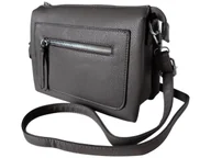 Torebki damskie - Torebka Damska, Miejska Mała Listonoszka Na Ramię, Kolor Szary - miniaturka - grafika 1