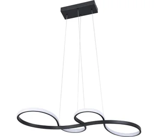 LED Żyrandol na lince SALSA LED/38W/230V 4000K czarny - Lampy sufitowe - miniaturka - grafika 1