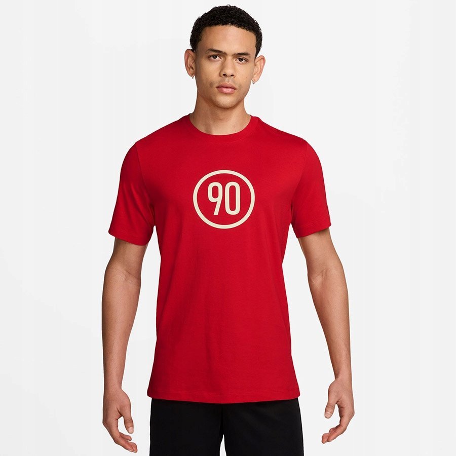 T-Shirt Nike Sportswear TOTAL 90 II IB6032-657 czerwony L