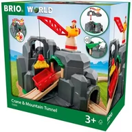 Pociągi dla dzieci - Brio GmbH BRIO World  duży złoty Refill 33889 z drewnianym Sound-tunele zestaw do gry kolejki - miniaturka - grafika 1