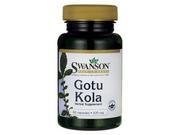 Swanson Gotu Kola, 435mg - Wspomaga układ nerwowy - 60 kaps.