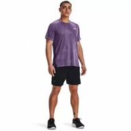 Spodnie sportowe męskie - Męskie spodenki do biegania Under Armour LAUNCH ELITE 2in1 7''- czarne - UNDER ARMOUR - miniaturka - grafika 1