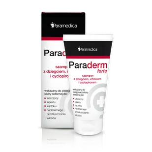 Paramedica Forte Szampon Cyclopirox Łupież Łojotok - Szampony do włosów - miniaturka - grafika 1