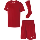 Piłka nożna - NIKE Komplet sportowy dla dzieci DRY Park Kit Set CD2244 657 czerwony - miniaturka - grafika 1