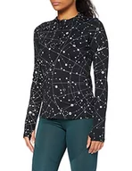Koszulki i topy damskie - Nike Damski Element Flsh Top Bluza, Black/Reflective Silv, XS CU3391 - miniaturka - grafika 1