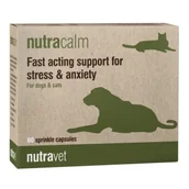Suplementy i witaminy dla psów - NUTRAVET Nutracalm for dogs & cats 60kaps-szybko działające wsparcie w stresie i niepokoju - miniaturka - grafika 1