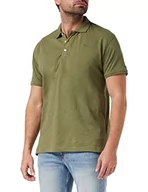 Koszulki męskie - Pepe Jeans Męska koszulka polo Fenton, 684VINEYARD Zielona, XS - miniaturka - grafika 1