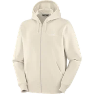 Bluzy sportowe męskie - BLUZA MĘSKA SALOMON LOGO FZ M C25221 - miniaturka - grafika 1
