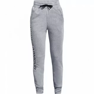 Spodnie i spodenki dla dziewczynek - Dziewczęce spodnie dresowe UNDER ARMOUR Rival Fleece Joggers - grafika 1