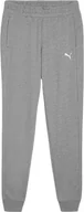 Spodnie sportowe damskie - Spodnie damskie Puma Team Goal Casuals szare 658604 33 M - miniaturka - grafika 1