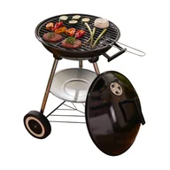 Grille - Time For Grill węglowy BBQ z pokrywą - miniaturka - grafika 1
