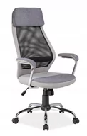 Fotele i krzesła biurowe - Signal FOTEL OBROTOWY Q-336 SZARY - miniaturka - grafika 1
