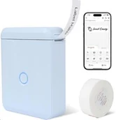 Metkownice - Niimbot D110-M Smart 1AA56301619, etykieciarka, niebieski + etykiety papierowe - miniaturka - grafika 1