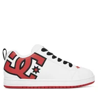 Sneakersy męskie - Sneakersy DC COURT GRAFFIK DC01661110 Biały - miniaturka - grafika 1