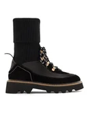 Botki damskie - Badura Botki STARK-06W4-023 Czarny - miniaturka - grafika 1