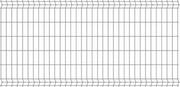 Ogrodzenia - Panel Ø 3,2 (1,23) 75 x 200 ocynk + ral 7016 antracyt - miniaturka - grafika 1