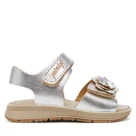 Buty dla dziewczynek - Sandały Primigi 7870611 M Srebrny - miniaturka - grafika 1