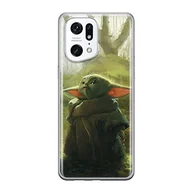 Etui i futerały do telefonów - ERT GROUP etui na telefon Oppo FIND X5 PRO, case oryginalny i oficjalnie licencjonowany przez Star Wars, wzór Baby Yoda 017, optymalnie dopasowane, plecki z TPU - miniaturka - grafika 1