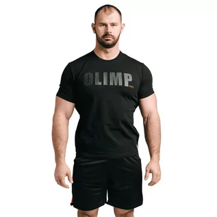 Koszulki sportowe męskie - Męska koszulka Olimp - Men T-shirt Grip Pro czarna-M - grafika 1