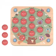 Zabawki kreatywne - TOOKY TOY Memory Gra Pamięciowa Jabłuszka - miniaturka - grafika 1