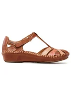 Sandały damskie - Pikolinos Sandały 655-0732C5 Brązowy - miniaturka - grafika 1