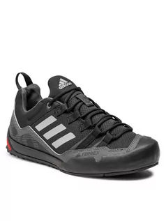 Buty trekkingowe męskie - adidas Buty Terrex Swift Solo 2 GZ0331 Czarny - grafika 1