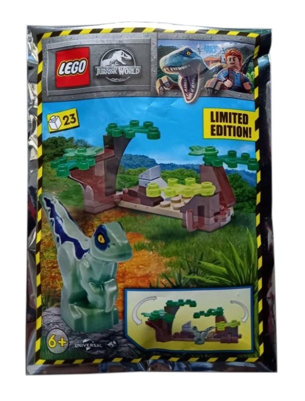 Lego Jurassic World Zestaw - Raptor In Hiding 122217 Polybag Klocki