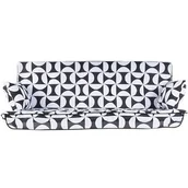 Poduszki ogrodowe - Poduszki na huśtawkę 170 cm / 6 cm Umbria / Majorka H020-07PB PATIO - miniaturka - grafika 1