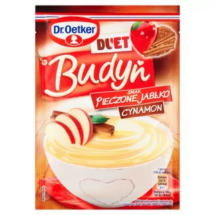 Dr. Oetker Duet Budyń smak pieczone jabłko cynamon 40 g - Budyń - miniaturka - grafika 1