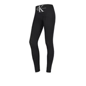 Legginsy - CALVIN KLEIN LEGINSY DAMSKIE CKJ WOMEN LEGGING 1P HIGH-WAIST LOGO BLACK 701220429 001 S - miniaturka - grafika 1
