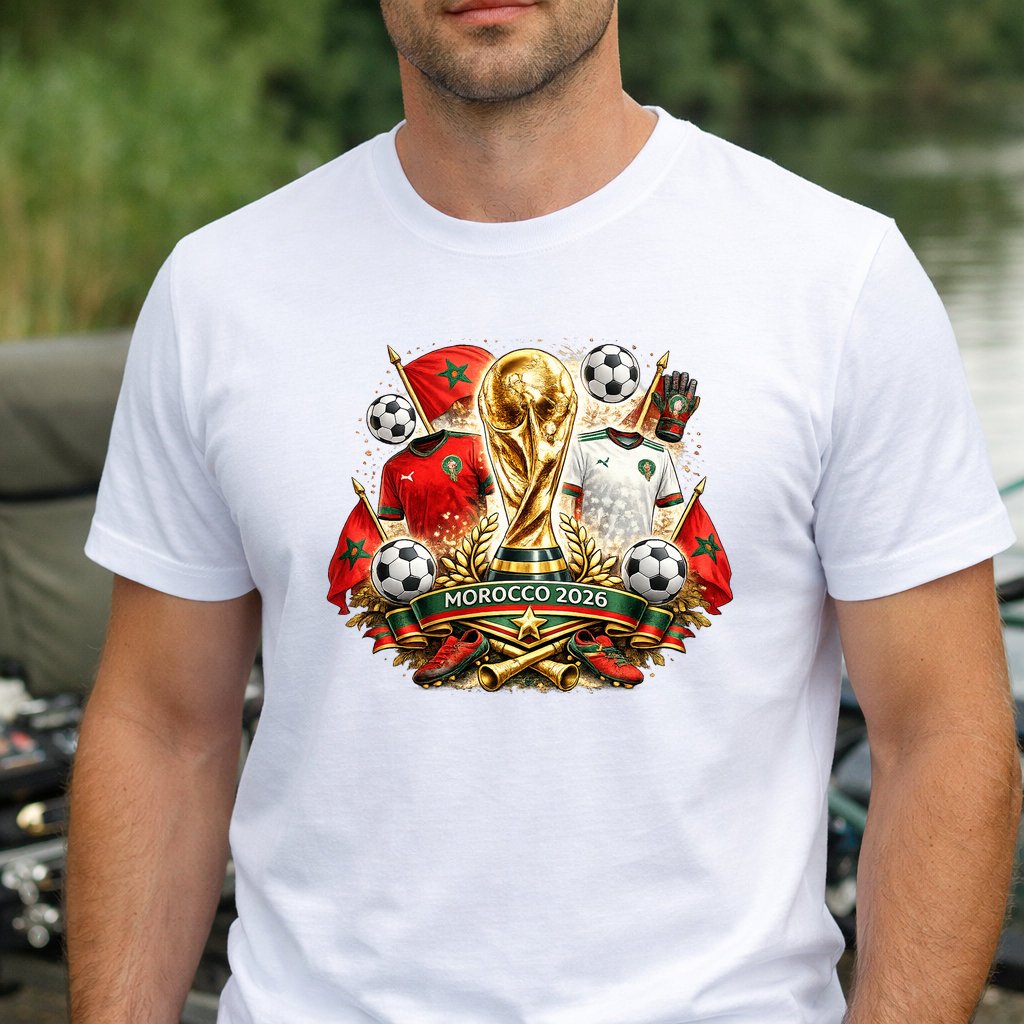 Koszulka WORLD CUP 2026 kolor biały rozmiar XS