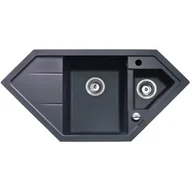 Zlewozmywaki - Teka Astral 70 E-TG Onyx 70 E-TG ONYX - miniaturka - grafika 1