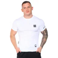 Koszulki sportowe męskie - Octagon T-Shirt Small Logo White - miniaturka - grafika 1