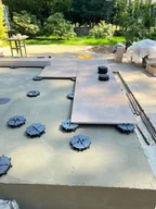 Inne materiały budowlane - Regulowany wspornik tarasowy Spiral 30-50 mm - miniaturka - grafika 1