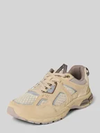 Półbuty męskie - Sneakersy niskie z naturalnej skóry bydlęcej welurowej model ‘RONAN’ - miniaturka - grafika 1