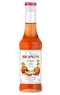 Syrop PUMPKIN SPICE MONIN 0,25 L - korzenno-dyniowy - Śmietanki i dodatki do kawy - miniaturka - grafika 1