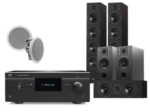 Kino domowe Yamaha T758 V3i + Diva 6 + 3 + 7 + RD 260 - Kino domowe - miniaturka - grafika 1